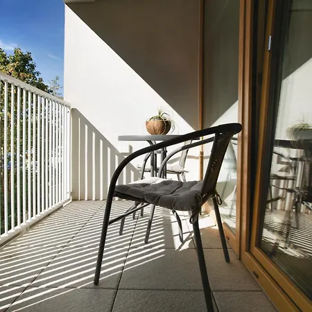 Komfortowy Apartament Z Balkonem I Parkingiem Breslau Exterior foto