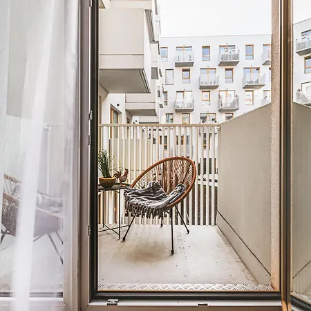 Komfortowy Apartament Z Balkonem I Parkingiem Breslau Exterior foto