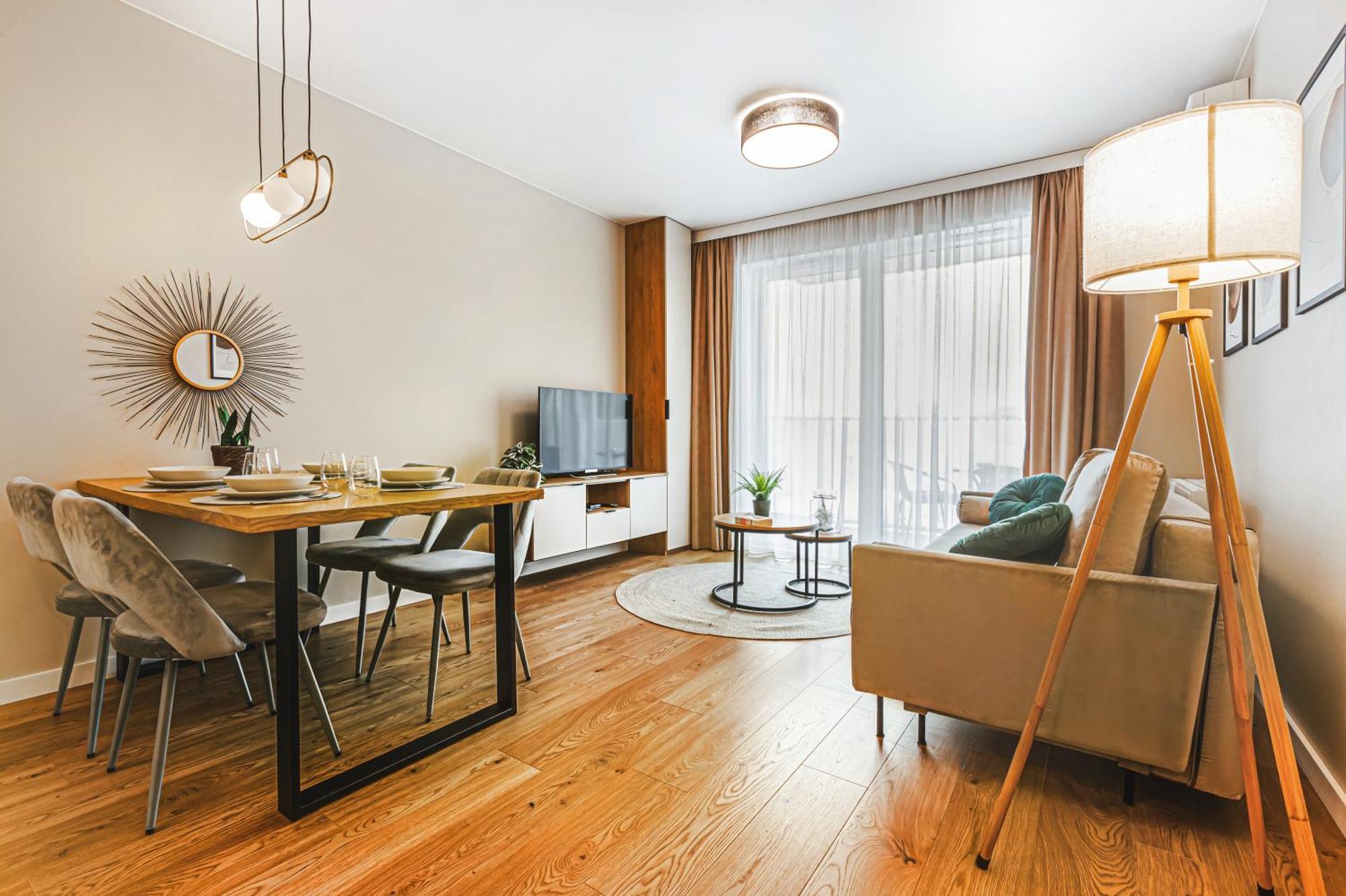 Apartment Komfortowy Z Balkonem I Parkingiem Breslau