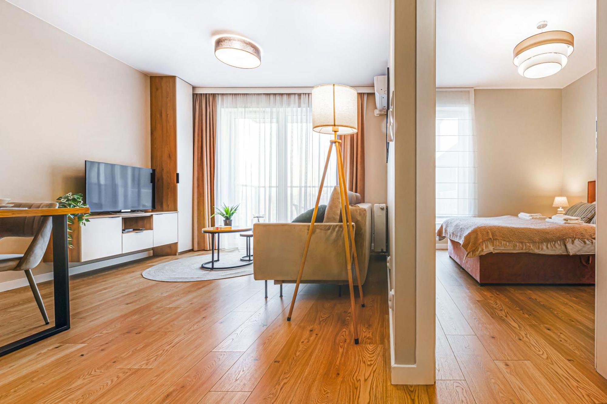 Apartment Komfortowy Z Balkonem I Parkingiem