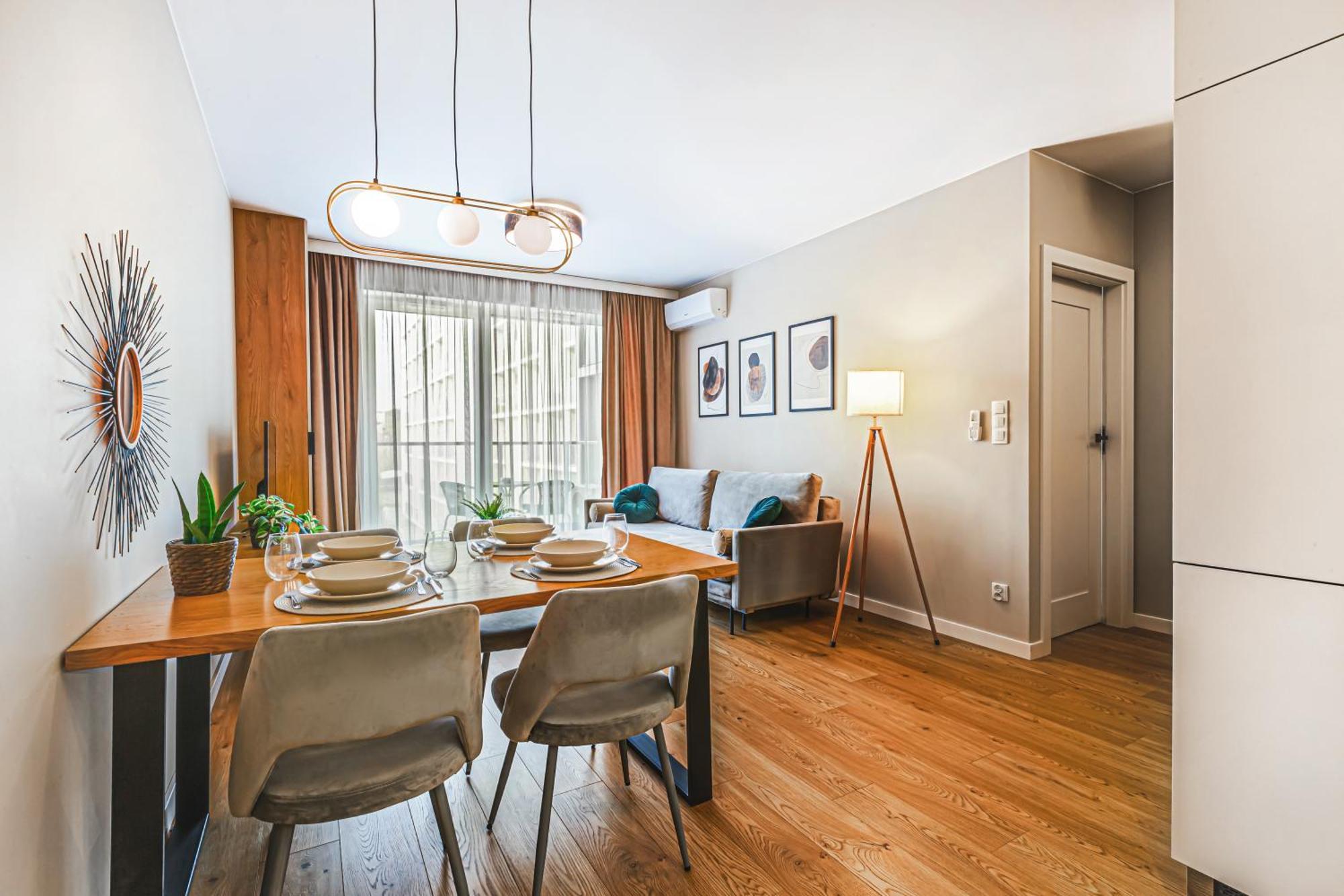 Apartment Komfortowy Z Balkonem I Parkingiem *
